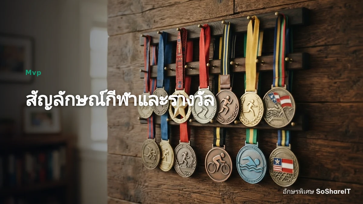 สัญลักษณ์กีฬาและรางวัล — Mvp อักษรพิเศษ